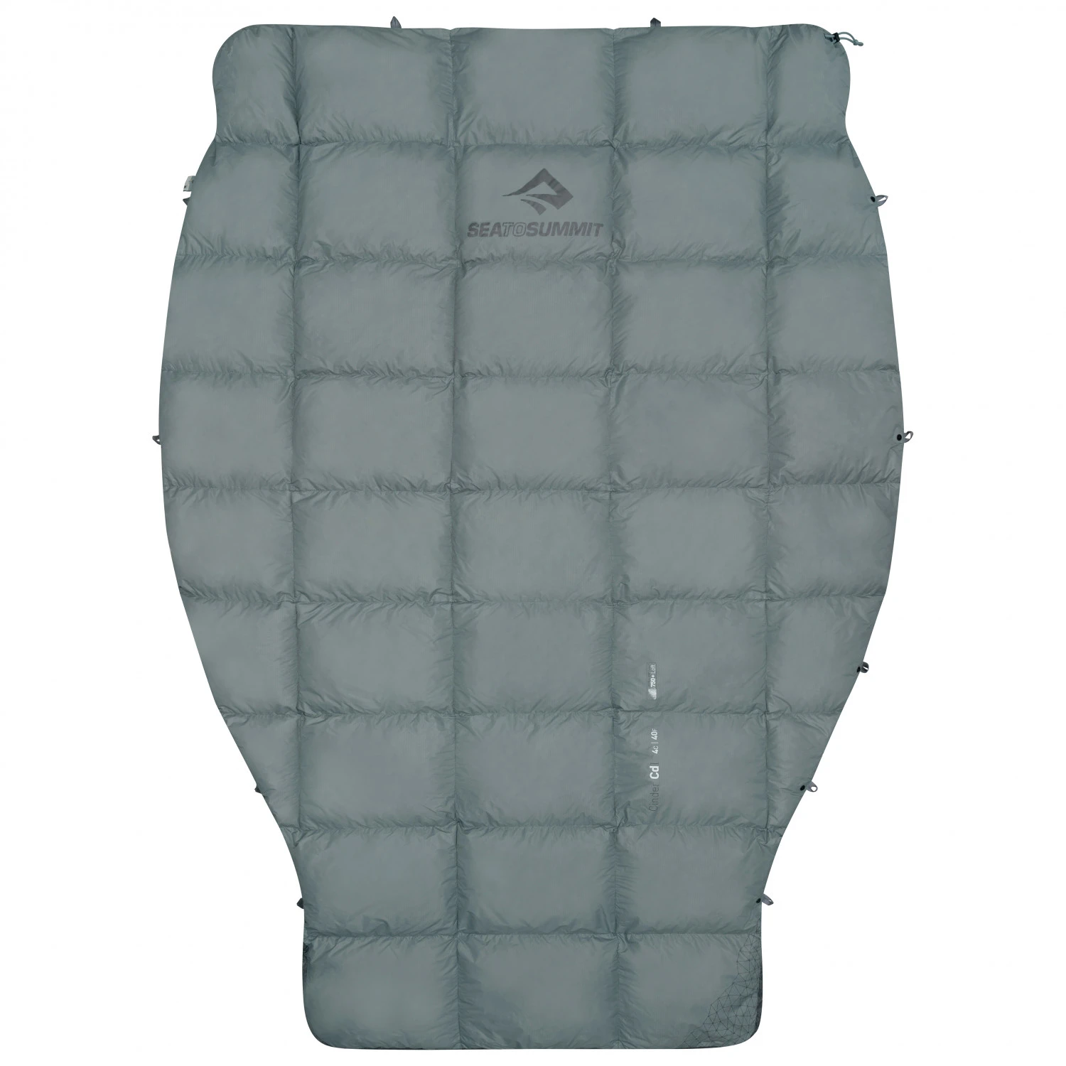 Sea To Summit Cinder CD1 - Integrated Down Quilt - Blanket 2 Sea To Summit Cinder CD1 - Integrated Down Quilt - Blanket - Image 2