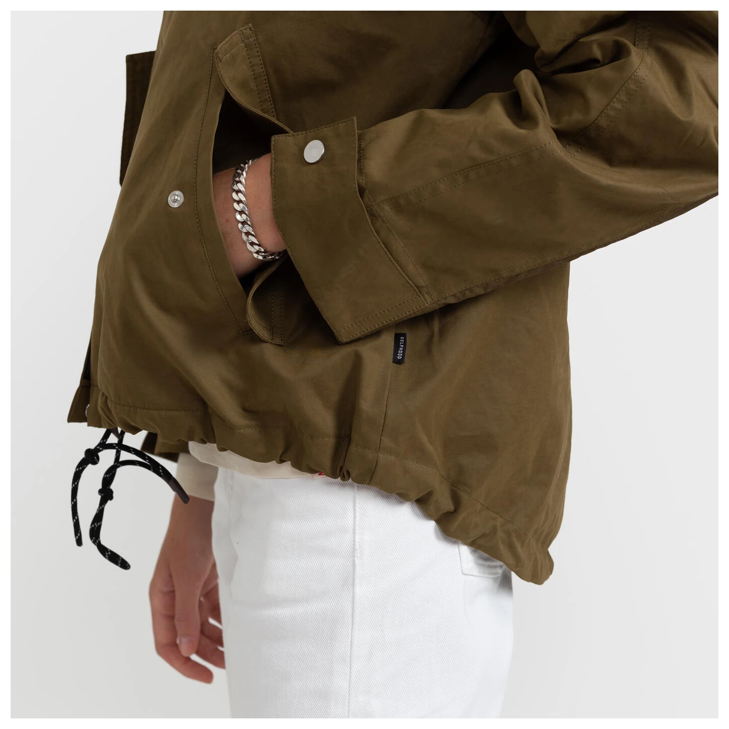 Women's A-Shaped Short Parka - Casual Jacket 4 Women's A-Shaped Short Parka - Casual Jacket - Image 4